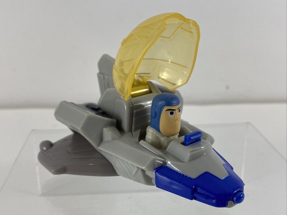 Primary image for Disney Lightyear Buzz Piloting XL-01 3.25" Long Toy 2022 McDonalds Happy Meal