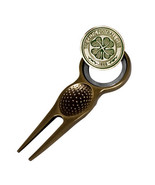 CELTIC FC DIVOT TOOL AND MAGNETIC GOLF BALL MARKER - $36.41