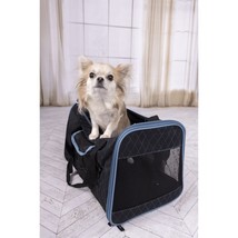 FLAMINGO Dog Carrying Bag Hakon 43x29x29 cm Black - £29.02 GBP
