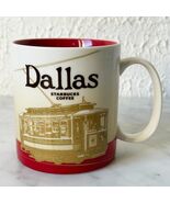 Starbucks Dallas Texas Global Icon City Mug - 2012 Red/Tan Starbucks Cof... - €16,15 EUR
