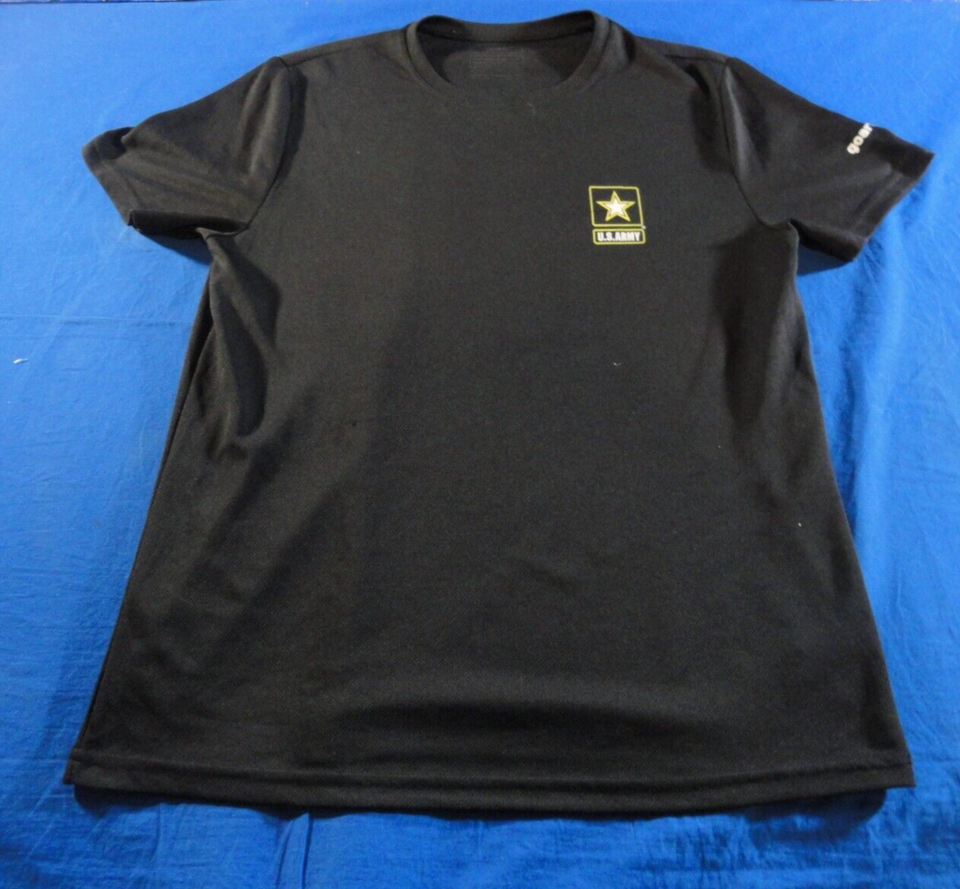 2014 U.S. ARMY BLACK T-SHIRT DISCONTINUED RECRUIT DEP MEPS SHIRT MEDIUM - $24.40