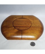 Kamenstein Wood Expandable Trivet Hot Mat Pot Holder 7.5&quot; x (9.5&quot;-12.5&quot;) - £17.26 GBP