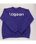 MV Sport Lagoon Men's Purple Preshrunk Cotton Blend Graphic Sweatshirt S... - $24.74