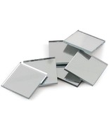 5 Mirror Tile Squares 3&quot; x 3&quot; inch Square Shape Real GLASS Craft MIRRORS... - $29.39 CAD