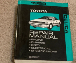 1989 Toyota Celica Service Repair Shop Workshop Manual NEW - £134.99 GBP