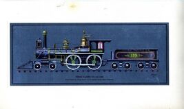 Union Pacific NO. 119 1868 Golden Spike Historic Locomotives Color Etch ... - $24.72