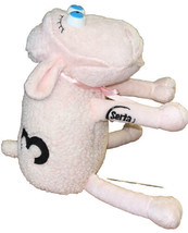 Curto Toy Serta 8” Pink Sheep #3 Breast Cancer Sheep Plush Stuffed 2000 Vintage - £7.57 GBP