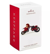 Hallmark 2018 Disney Incredibles Elastigirl Rides Again Motorcycle Hero Ornament - £10.35 GBP