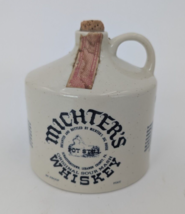 MICHTER&#39;S Pot Still Whiskey Stoneware Jug EMPTY Made in USA Series B 1976 - $11.74