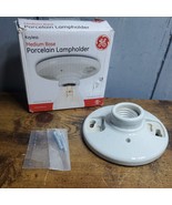 GE Porcelain Light Bulb LAMPHOLDER Fixture Keyless ~   18304 - $183.61 MXN
