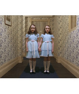 Lisa Burns and Louise Burns in The Shining Spooky Creepy Twins in Hallwa... - £55.94 GBP