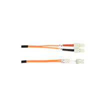 BLACK BOX FO625-003M-SCLC OM1 62.5/125 MULTIMODE FIBER OPTIC PATCH CABLE... - £31.58 GBP