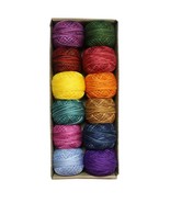 Valdani Pearl Cotton Ball Size 8 73yd 12 Colors Calendar - $1,558.33 MXN