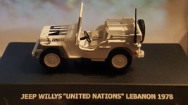 1/43 Willys Jeep Lebanon 1978 UNITED NATIONS DieCast Model - $24.86