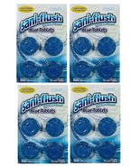 ( LOT of 4 ) Sani-Flush Automatic Blue Tablets Toilet BowlCleaner Cleans... - $36.54 CAD