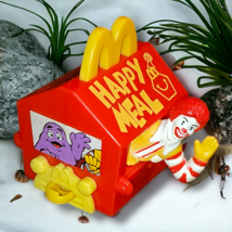 1994 McDonalds Happy Meal Toys Happy Meal Box Train Car Ronald McDonald - £3.87 GBP