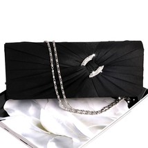 Evening Handbag Purse Women Rhinestone Bridal Shoulder Clutch Bag Chain - £18.20 GBP