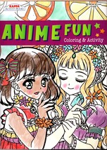 Anime Fun - Coloring &amp; Activity Book - £5.56 GBP