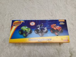 Blaze Monster Machines Pals 3 Pack Die Cast Trucks NEW Crusher Pickle New Sealed - £21.22 GBP