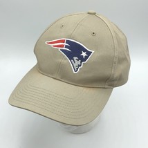 New England Patriots Khaki Snapback Cap  Adjustable Hat Twins Enterprise NFL    - £23.72 GBP