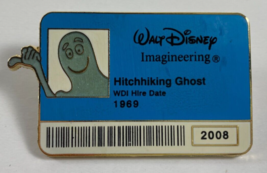 Disney WDI ID Badge Series Haunted Mansion Hitchhiking Ghost Ezra Pin - £23.93 GBP