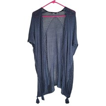 Steve Madden Knit Duster Cardigan Shawl Open Front One Size - £14.03 GBP
