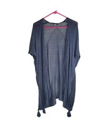 Steve Madden Knit Duster Cardigan Shawl Open Front One Size - £13.86 GBP