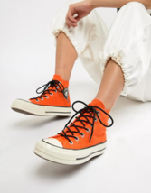 CONVERSE Unisex Scarpe Chuck Taylor All Star Gorex Arancione Taglia EU 42.5 - £74.16 GBP