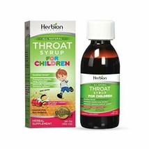 Herbion Naturals Throat Syrup - All Natural - Cherry - for Children - 5 oz - ... - £10.48 GBP