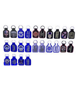 1-Key Ring Multi Choices Army, Veterans, Fire, Navy, Air Force, Purple H... - $8.99