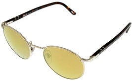 Persol Sunglasses Unisex Round Gold Brown PO2388S 1016W4 - £148.70 GBP