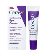 Cerave Skin Renewing Eye Cream 0.5 oz Anti-Aging Wrinkles Caffeine Hyalu... - €11,97 EUR