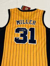 Reggie Miller Signed Indiana Pacers Basketball Jersey COA - £229.53 GBP