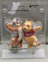 Disney Parks Pooh and Tigger Figurine Salt and Pepper Shaker Set NEW Retired - $42.90