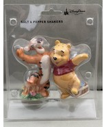 Disney Parks Pooh and Tigger Figurine Salt and Pepper Shaker Set NEW Ret... - $42.90