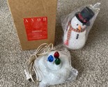 Vintage Avon The Gift Collection Chilly Sam Light Up Snowman *New Read - $120.00