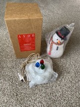 Vintage Avon The Gift Collection Chilly Sam Light Up Snowman *New Read - £94.42 GBP