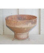 Primitive Antique Steampunk Metal Milk Strainer Cream Separator Rustic Farm - $1,184.21 MXN