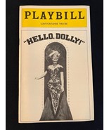 1978 PLAYBILL Lunt-Fontanne Theatre NY HELLO DOLLY  CAROL CHANNING Eddie... - $27.35 CAD