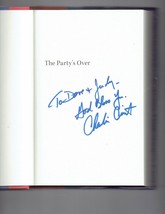 The Party&#39;s Over by Charlie Crist (2014 Hardcover) signed autographed Book - £57.21 GBP
