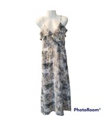 Japna Faux Wrap Maxi Dress sz XS - £17.20 GBP