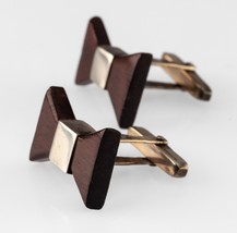 Vintage Taxco Mexico Signé Beto Argent Sterling &amp; Bois Foncé Noeud Papillon - $1,641.08 MXN