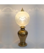 Grand Art Nouveau Laiton Table &quot; Mousseline &quot; Pièce Unique Lampe de 78 C... - $645.76 CAD
