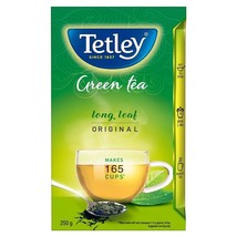 Tetley Long Leaf Original | All-natural Green Tea with Anti-Oxidants | 250 GM - £17.90 GBP