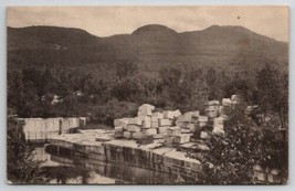 White Vermont Marble Quarry Manchester In The Mountains VT Postcard N21 - £6.35 GBP