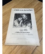 A Walk in the Spring Rain Press Book Kit Movie Poster 1970 Anthony Quinn KG - $1,884.91 MXN