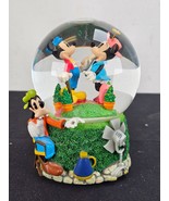 Enesco Disney Musical Snow Globe “While Strolling In The Park One Day” M... - $21.73