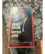 Brother John VHS Sci-Fi Sidney Poitier Will Geer RCA Columbia - $9.90