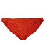 Time and Tru Womens 3XL Tomato Sauce Orange Mid Rise Bikini Bottoms - $13.06