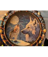 Wolf Sacred Spirits Calling Dreamcatcher Robin Koni COA Wolves Bradford ... - £29.13 GBP